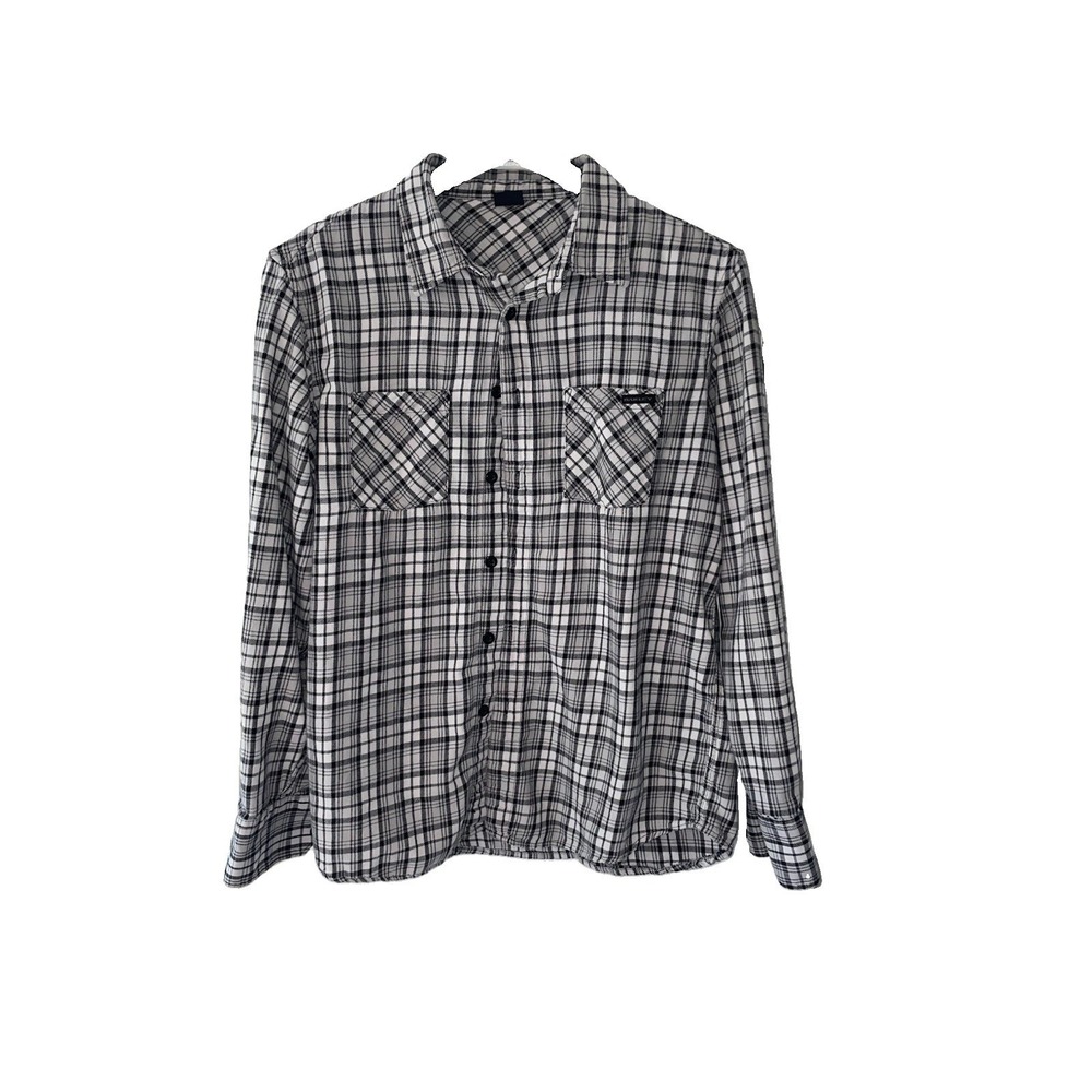 Oakley Flannel Button Down Shirt Men's Small White